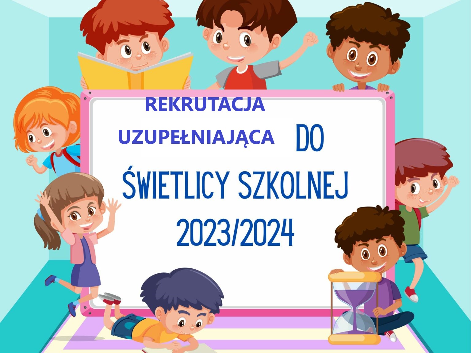 Ikona do artykułu: Rekrutacja uzupełniająca do świetlicy szkolnej w roku szkolnym 2023/2024.